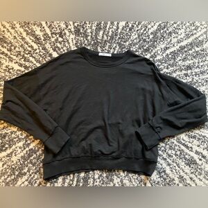 Crown Jewel Cambridge crew sweatshirt L jersey cotton fleece organic top SALE